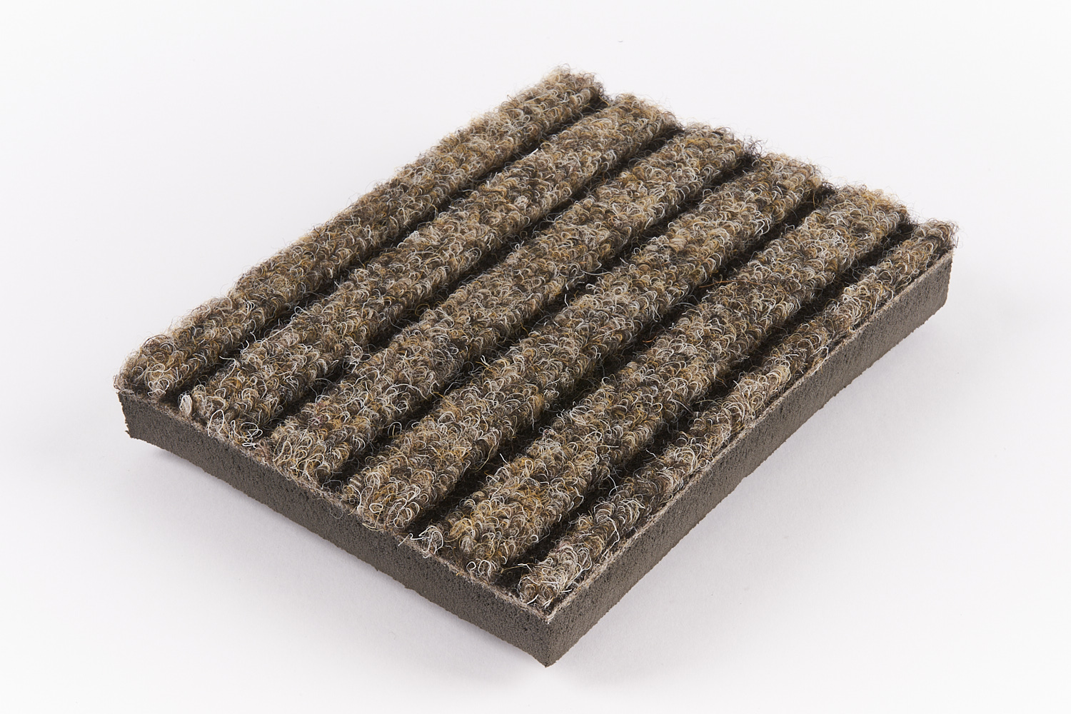 Rauhaarripsmatten beige-meliert